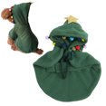 thumbnail image 4 of Cat Christmas Cape, Soft And Comfortable Polyester Pet Winter Clothes Avoid Shedding  For Small Medium Pets For Outdoor Green XS, 4 of 8