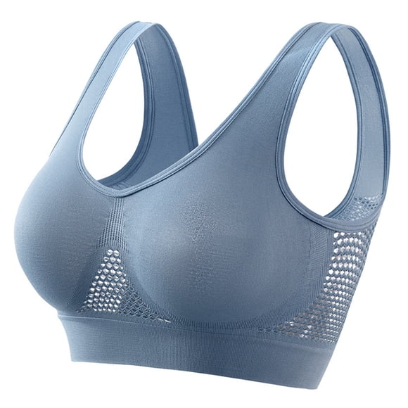 Meichang Sport Soutiens-gorge pour Femmes, Respirant, Frais, Liftup, Air, Maintien Élevé, Rehausseur, Soutien-Gorge de Yoga, Confort, Sans Coutures, Sans Armatures, Soutien-Gorge Léger, Extensible, Soutien-Gorge de Sport pour Femmes