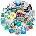 thumbnail image 2 of HSHDLDF Water Bottle Global Warming Stickers Laptop Stickers Pack 50 Pcs Environmental Protection Decals for Water Bottle Laptops Ipad Cars Luggages, 2 of 4