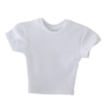 thumbnail image 2 of segolike 1:6 Action Figures Tight T Shirt Cosplay Strong Muscle Men Body Model Clothes white, 2 of 9