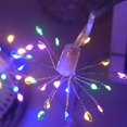 thumbnail image 4 of USB Powered Decorative Light String with Remote Control, 5ft Fairy String Lights for Indoor Outdoor Party Wedding Christmas Tree Garden Patio Home Decor, Warm White LED Fairy Lights for Bedroom, 4 of 7