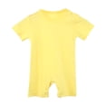 thumbnail image 1 of Baby Pajamas, Short Sleeve Footless Rompers, Snap Closure Sleeper for Boy Girls, 1 of 5