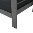 thumbnail image 4 of Noble House Cape Corail Ensemble de Conversation Extérieur en Aluminium 5 Pcs Gris, 4 of 38