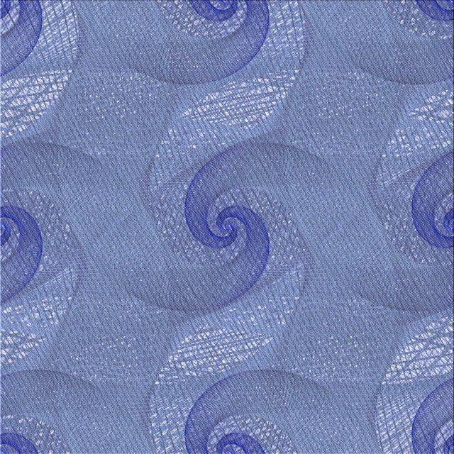 Ahgly Company Machine Washable Indoor Square Transitional Sky Blue Area Rugs, 7' Square