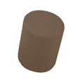 thumbnail image 1 of Round Stretch Ottoman Slipcovers Footrest Stretch Ottoman Bench Furniture Sofa Cover Foot Stool Covers Brown, 1 of 7