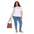 thumbnail image 2 of Lane Bryant Women's Plus Crew-Neck T-Shirt, 2 of 6