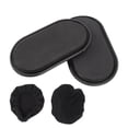 thumbnail image 3 of Exercise Gliding Disc, Hands Convex Design Lightweight Gliding Disc  Usage  For Yoga For Women Black, 3 of 8