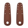 thumbnail image 1 of 1 Paire de Protège-Orteils en Cuir pour Patinage à Roulettes, Couvre-Chaussures de Patinage, Patins à Glace, Embouts Durables pour Accessoires de Patin à Roulettes, Brun, 1 of 5