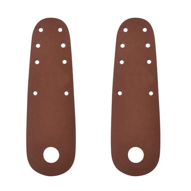 1 Paire de Protège-Orteils en Cuir pour Patinage à Roulettes, Couvre-Chaussures de Patinage, Patins à Glace, Embouts Durables pour Accessoires de Patin à Roulettes, Brun