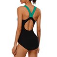 thumbnail image 5 of Beautyin Women's One Piece Athletic Racerback Swimsuit Slimming Bathing Suit, 5 of 5