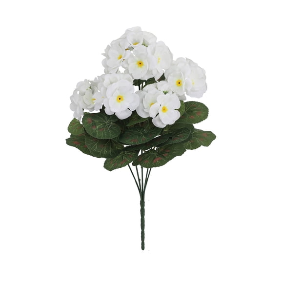 Flowers Outdoor Flowers for Planter Carnations Fresh Flowers Small Vase with Flowers Leaf Garland Lifelike Geranium Begonia Flowers Stunning Home With Realistic