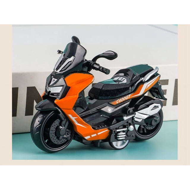 Mlkoz Children Toys, Motorcycle Model Toy Mini Alloy Metal Die-casting Motorcycle Model Motorcycle Model Toy Sports Motorcycle Racing Model Boy Series Gift, Men Gifts