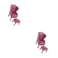 thumbnail image 3 of Baohd Stylish Realistic 112 Scale Armchair Sofa Furniture Red Single Sofa 2Set, 3 of 6