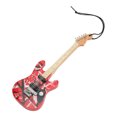 thumbnail image 2 of Guitar Model, Basswood Material Smoothing Surfaces Miniature Guitar Wide Application Small Portable Feel Comfortable  For Gift Giving For Showcase Decoration, 2 of 8