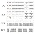 thumbnail image 3 of Pyjamas de Noël Assortis pour la Famille Ensembles Assortis Noël Hommes Papa Blouse Imprimée Hauts à Col Rond+pantalons Ensemble de Pyjamas Assortis pour la Famille Pyjamas pour Hommes en Liquidation, 3 of 5