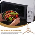 thumbnail image 3 of LITINKIMI Microwave Replacement Triple Arm Microwave Ring Brown PVC Stable Rotation 1Pack, 3 of 8