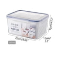 thumbnail image 1 of Produce Keepers, Refrigerator Storage Containers, Fresh Food Organizer Bins, Leak Proof Lid, Removable Colander, Microwave And Dishwasher reliable, Space Saving Kitchen Organization, 1 of 9