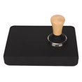 thumbnail image 3 of Coffee Tamper Mat, Flat Base Silicone Coffee Tamper   For Shop Black 51mm Coffee Tamper, 3 of 8