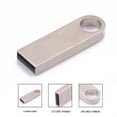 thumbnail image 2 of 2TB usb flash drives usb stick Waterproof Metal key USB flash drive Silver 2TB, 2 of 5