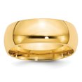 thumbnail image 1 of 14k 8mm Comfort-Fit Band Size 12, 1 of 3