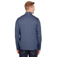 thumbnail image 2 of Men's Zone Sonic Heather Performance Quarter-Zip - SP DRK NVY HTH - 4XL, 2 of 3
