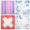 thumbnail image 2 of Square Scarf Set Floral Smooth Fashion Neckerchief Scarf Neck Scarf for Women, 2 of 10