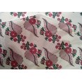 thumbnail image 4 of oneOone Cotton Silk Fabric Leaves Block Printed Craft Fabric BTY 42 Inch Wide, 4 of 4