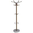 thumbnail image 1 of Coat Rack with Heavy Duty Marble Base, Natural, 1 of 2