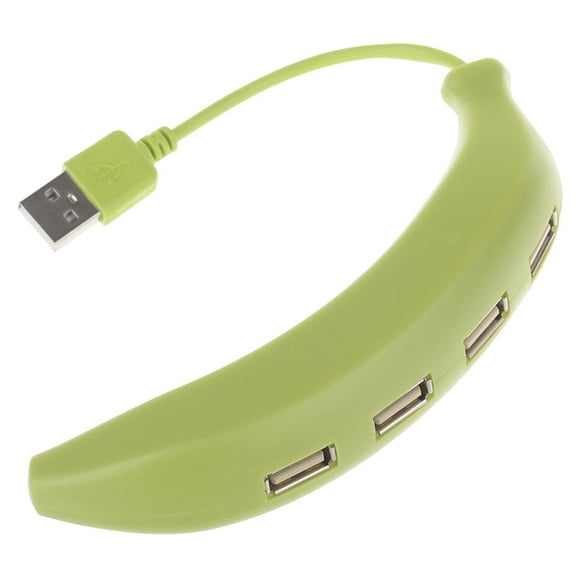 Edgergery 4-Port USB Splitter 1 In 4 Mini Banana Hub