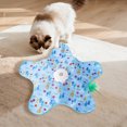 thumbnail image 4 of Jouet Interactif Cache-Cache pour Chat avec Baguette Automatique Mobile pour Exercice Intérieur et Housse Florale Couineuse, 4 of 7