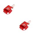 thumbnail image 4 of Shengyu Wireless Earphone Charging Case Protector Bag Anti-lost Metal Clip Fit red 2Set, 4 of 6
