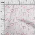 thumbnail image 1 of oneOone Silk Tabby Fabric Line Geometric Print Fabric By The Yard 42 Inch Wide, 1 of 4