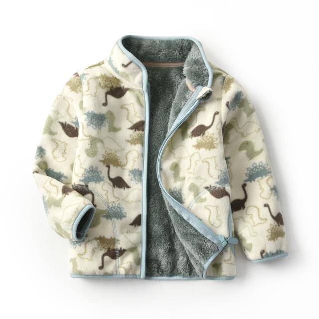 AAMILIFE Manteau Chaud en Molleton Polaire pour Garçons à Fermeture Éclair, Léger, à Manches Longues