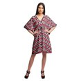 thumbnail image 4 of Moomaya Robes Caftan de Plage pour Femmes, Caftan Imprimé de Couverture de Bikini, Grande Taille, 4 of 4