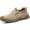 Khaki 4#, variant on Bellella Mens Protection Boot Steel Toe Work Boots Anti-smash Safety Shoes Puncture Proof Industrial Brown 2# 7