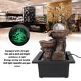thumbnail image 4 of Desktop Fountain Decor, Lightweight Quiet USB Pump Tabletop Fountain  for Office for Study, 4 of 8