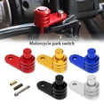 thumbnail image 2 of stanreset 1/2/3/5 Universal Aluminum Alloy Motorcycle Brake Lock Switch Replacement Motorbike Parking Button Lever Motorcycles Repair Blue 1 Pc, 2 of 6