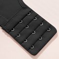 thumbnail image 4 of VEKDONE Woman's Back Buckle Thin Style Ventilate Large Size Bra Without Steel Rim Black 46/105, 4 of 6