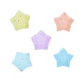 thumbnail image 4 of 20pcs Silicone Baking Cups Bright Colors Cute Shapes Reusable Cake Making Molds for Donuts PuddingsStar Set, 4 of 12