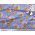 thumbnail image 3 of Soimoi Polyester Crepe Fabric Tree,Floral & Deer Animal Fabric Prints by Yard 42 Inch Wide, 3 of 3