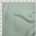 thumbnail image 4 of oneOone Rayon Light Green Fabric Geometric Sewing Craft Projects Fabric Prints By Yard 56 Inch Wide, 4 of 5