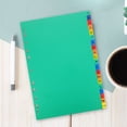 thumbnail image 2 of HLONK 21pcs Office Binder Book Dividers Detachable Binder Tabs Notebook Binder Dividers, 2 of 7