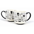 thumbnail image 3 of Ma Maison Black & White Cat Mug, 500 ml, 3 of 4