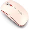 thumbnail image 1 of Souris Sans Fil Bluetooth Rechargeable Souris Silencieuse Double Mode (Bluetooth 5.1 + 2.4G) avec Récepteur Nano, 1 of 6