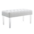 thumbnail image 1 of Ande Glitz Acrylic Leg Bench, 1 of 7