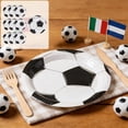 thumbnail image 1 of EGNMCR Goal-Scoring Theme For Soccer Matches Theme For The Theme Party Tableware Disposable 7-in 9-in Paper Plates Paper Cup Tissue Set Of Party-Themed Paper Plates Paper Disposable Tableware Set, 1 of 6