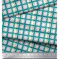 thumbnail image 3 of Soimoi Rayon Fabric Geometric Check Print Fabric by The Yard 42 Inch Wide, 3 of 3