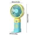 thumbnail image 1 of Rbaofujie Desk Fans Small Quiet Mini Small Fan Student Portable Handheld Fan Outdoor Travel Small Electric Fan Mute Handheld Small Electric Fan Fans for Kids, 1 of 7