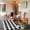 Black-BK-christmas gifts, variant on ABPWLY Fall Outdoor Rug Orange Plaid Outdoor Rug Hand-Woven Check Rug Layered Doormats For Front Door/Front Porch/Farmhouses/Entryway/Patio Clearance bathtub mat non slip Canada Days