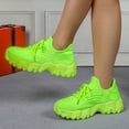 thumbnail image 3 of Dakaela Chaussures de Marche pour Femmes à Enfiler Tennis Course Espadrilles 2025 Mode Décontractée Chaussures pour Femmes Vert 9, 3 of 8